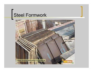 Steel Formwork
 
