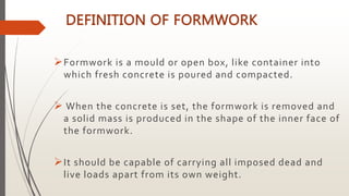 Formwork | PPTX