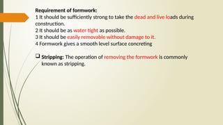 Dead Formwork Comprehensive Guide to Formwork, Centering, and Timbering in ...