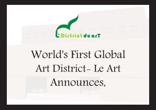 World’s First Global Art District- Le Art Announces, Narendra Chanchal Museum within Bollywood Museum at Neemrana