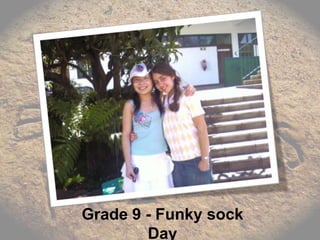 Grade 9 - Funky sock Day