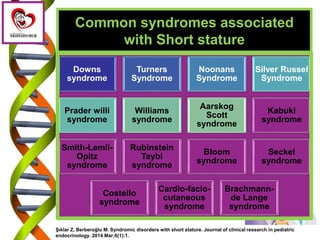 Syndromic short stature (Part 1/2) | PPT