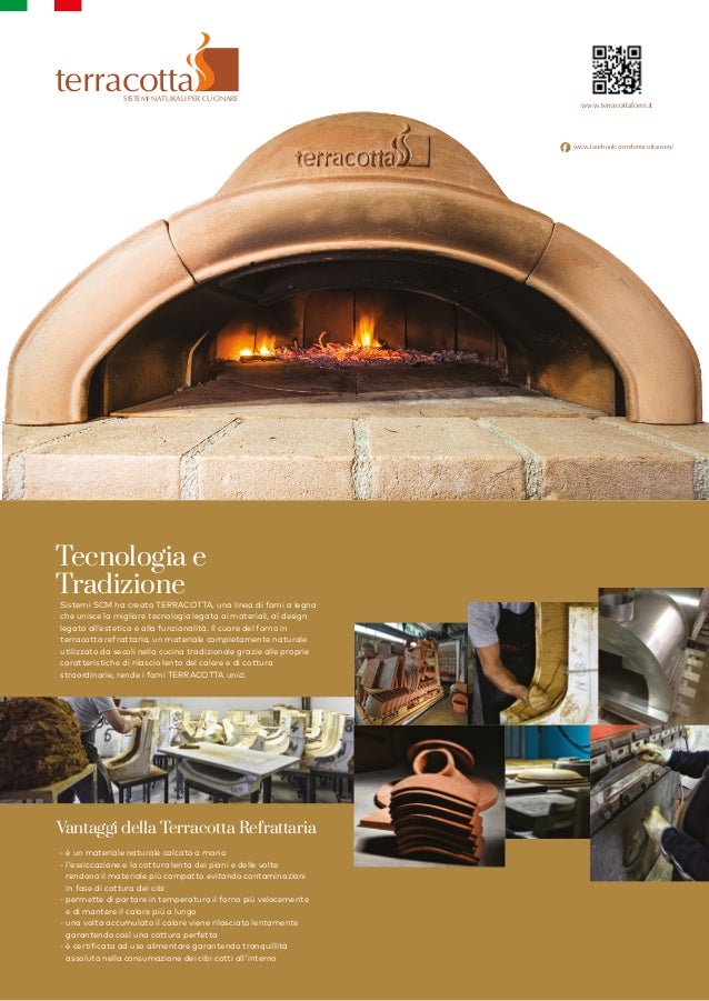 Forni per Pizza a legna in Terracotta refrattaria
