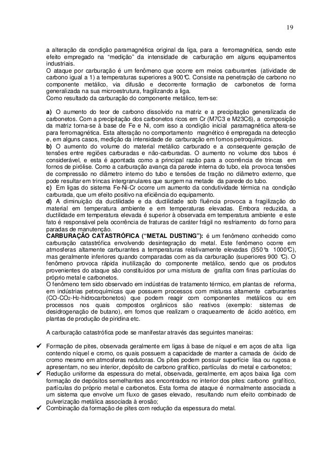 Curso de inspetor de equipamentos