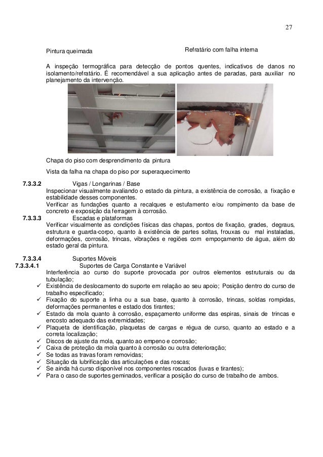 Curso de inspetor de equipamentos