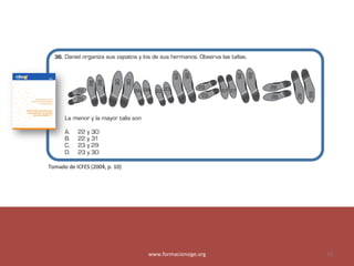 Tomado de ICFES (2004, p. 10)
www.formacionsige.org 15
 