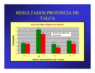 RESULTADOS PROVINCIA DE
        TALCA
 