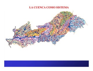LA CUENCA COMO SISTEMA
 