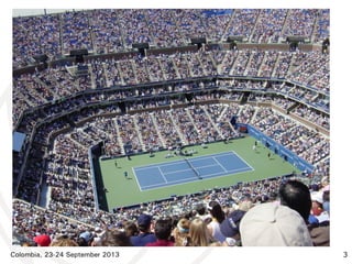 Colombia, 23-24 September 2013 3
Evolución e Historia
SUBTEL reguló indicadores de calidad
móvil en el 2007 (Res N°
1.490/2006).
¿por qué?: Muchos reclamos por
calidad, de parte de los usuarios.
¿Problemas?: Los indicadores eran
agregados a nivel nacional, los reclamos
continuaron.
 