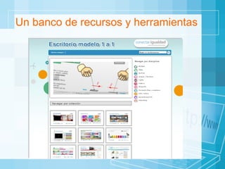 Un banco de recursos y herramientas 