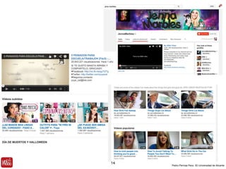 Pedro Pernías Peco. IEI-Universidad de Alicante 
14 
 