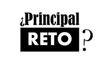 ¿Principal  