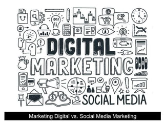 Ver el marketing digital separado del tradicional
 