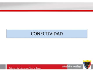 CONECTIVIDAD 
Eduardo Verano De La Rosa 
 