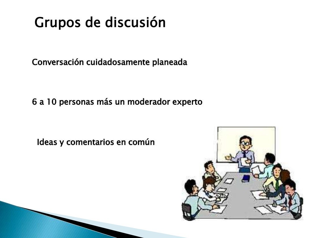 Foros y grupos de discusion Foros y grupos de discusion