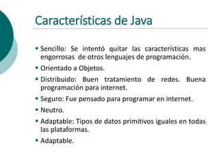 Introducción a Java | PPTX