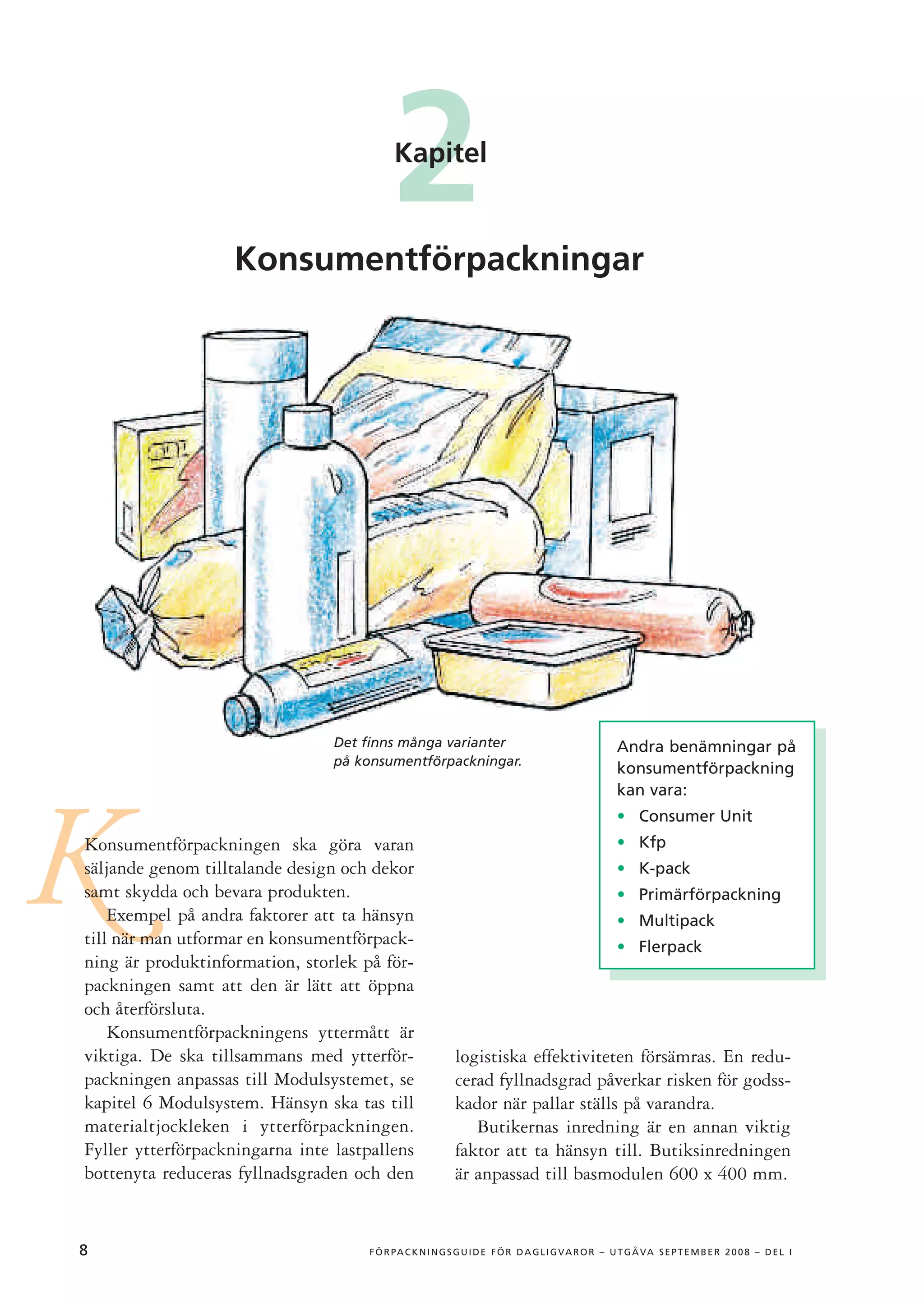 Förpackningsguide för dagligvaror | PDF