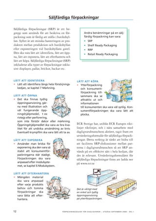Förpackningsguide för dagligvaror | PDF