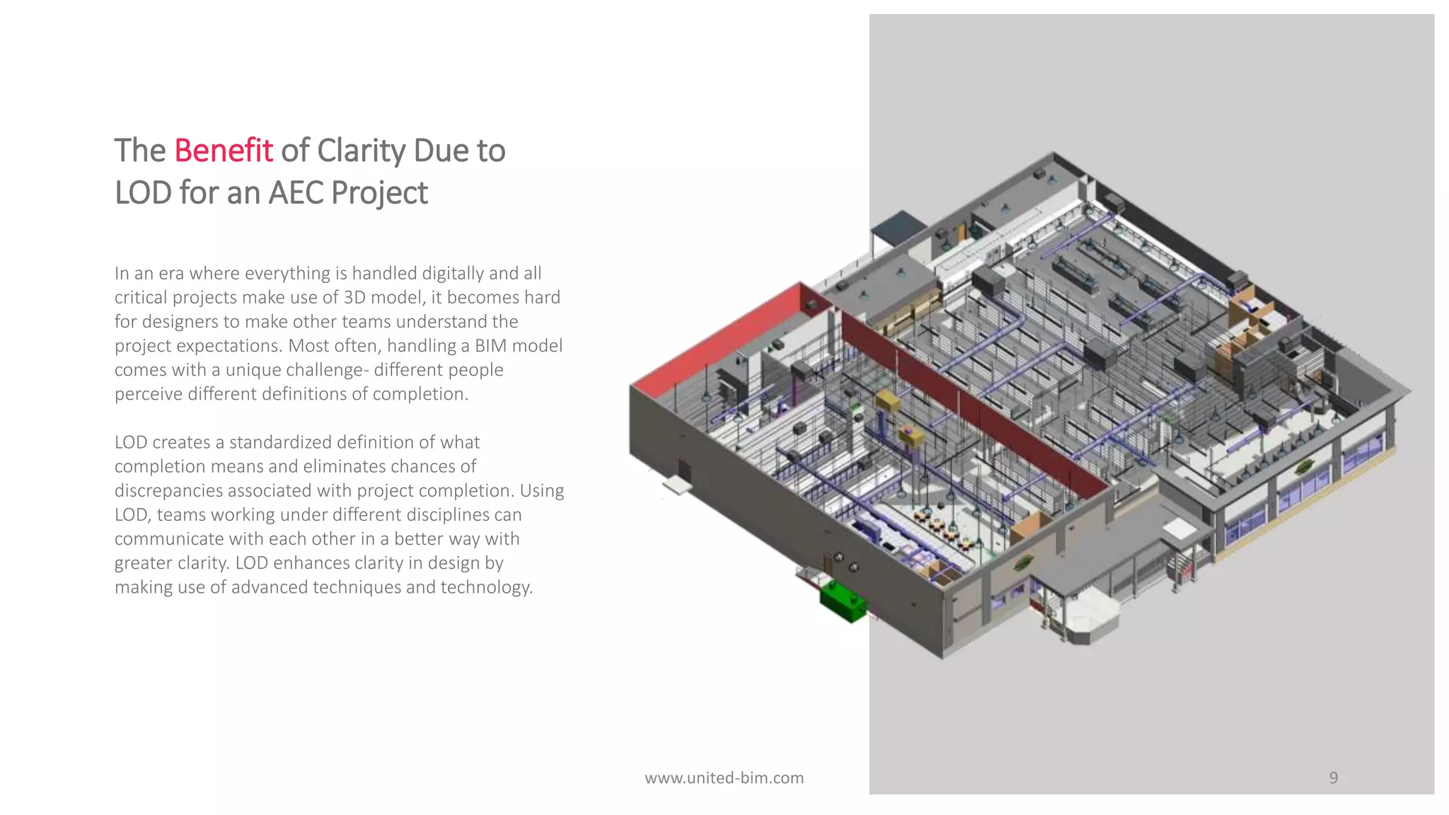 BIM Level of Development Explained | LOD 100 200 300 400 500 | PPTX