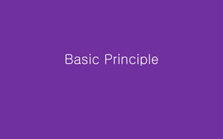 Basic Principle
 
