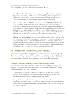 Forrester big data_predictive_analytics | PDF
