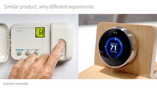 Similar product, very diﬀerent experiences.
 