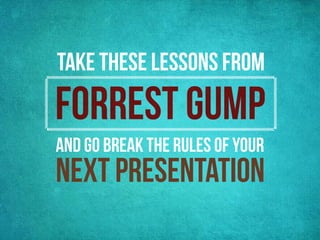 your presentation is your opportunity