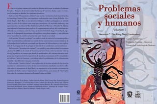 Problemas Sociales y Humanos [Vol. 1]