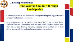 For RP_Children's Congress Roles and responsibilities | PPTX