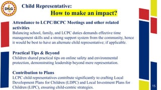 For RP_Children's Congress Roles and responsibilities | PPTX