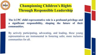 For RP_Children's Congress Roles and responsibilities | PPTX
