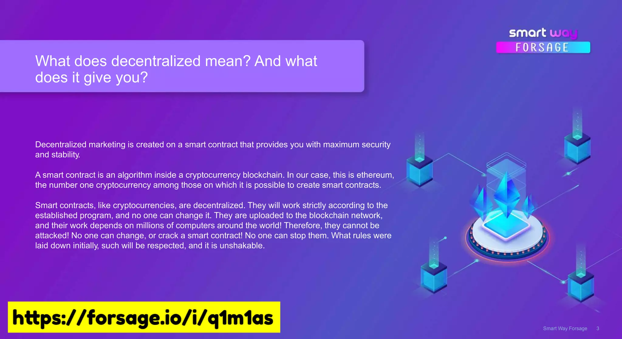 forsage Full Presentation  Forsage English Presentation Solution | PPTX