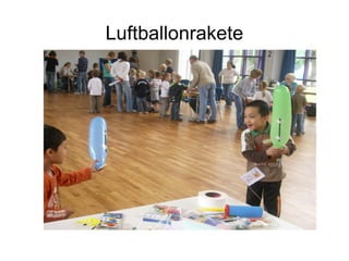 Luftballonrakete