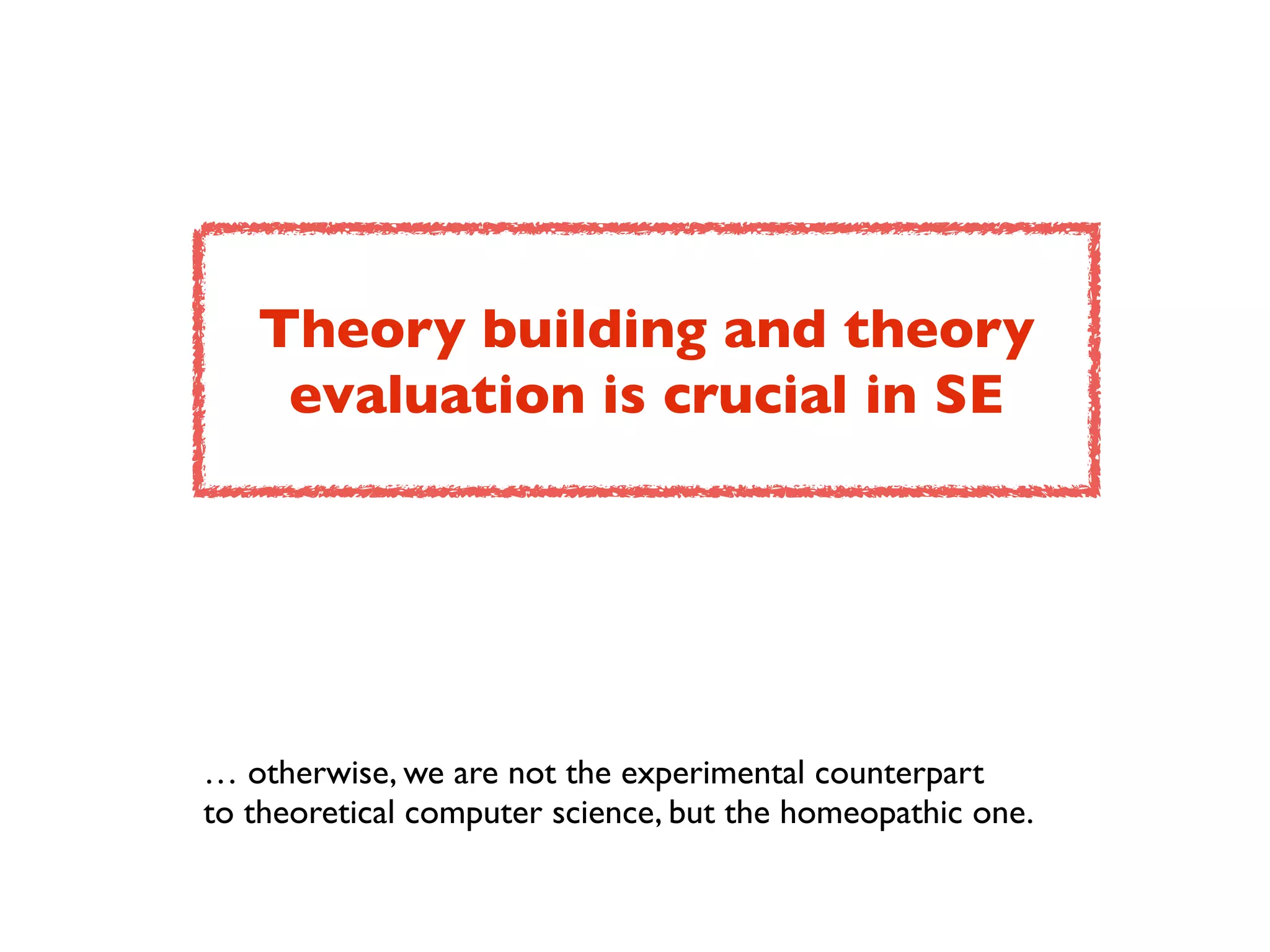 Research objective / Purpose
• Exploratory survey to better
understand current state of
practice and related problems in
Requirements Engineering
Method
• (Online) survey research
Example!
 