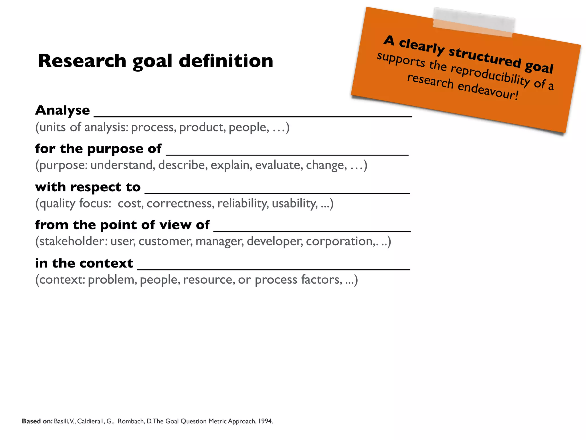 Purpose of methodology
Explanatory Exploratory Descriptive Improving
Scope • Seeking an
explanation
of a situation
or a problem
• Mostly but
not  
necessarily in
the form of a
causal
relationship  
• Finding out
what is
happening,
seeking new
insights and
generating
ideas and
hypotheses for
new research
• Portraying a
situation or
phenomenon.
• Trying to
improve a
certain aspect of
the studied
phenomenon
What is the nature of the study?  
(Inductive? Deductive? Both?)
 