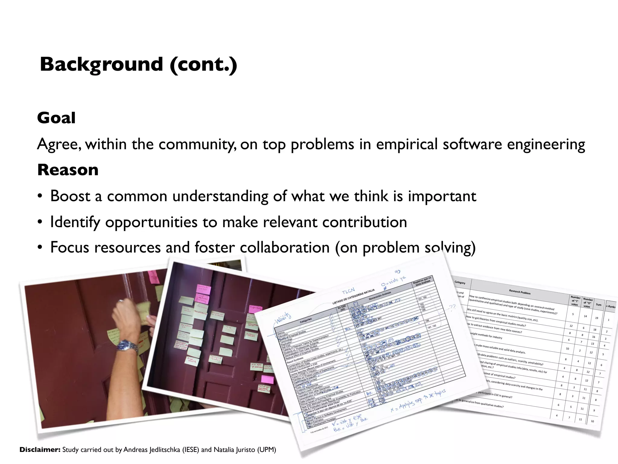 Conclusion drawing
Too often…
• People mistake knowledge with statistical signiﬁcance while over-
interpreting their results
Whereas…
• Progress is a step-wise procedure (while every step has its own value)
Example!
Image source: xkcd
 