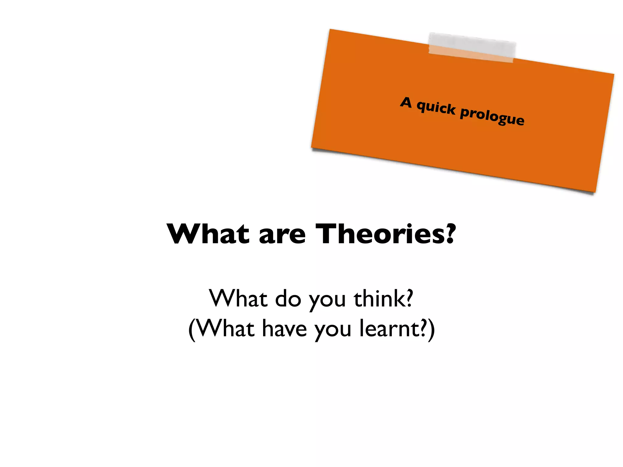Outline
• Science (in a Nutshell)
• Philosophy of Science - a Historical Perspective
• Key Take Aways
• From Philosophy of Science to Empirical Software Engineering
• Empirical Software Engineering Processes
• Current Challenges in Empirical Software Engineering
 