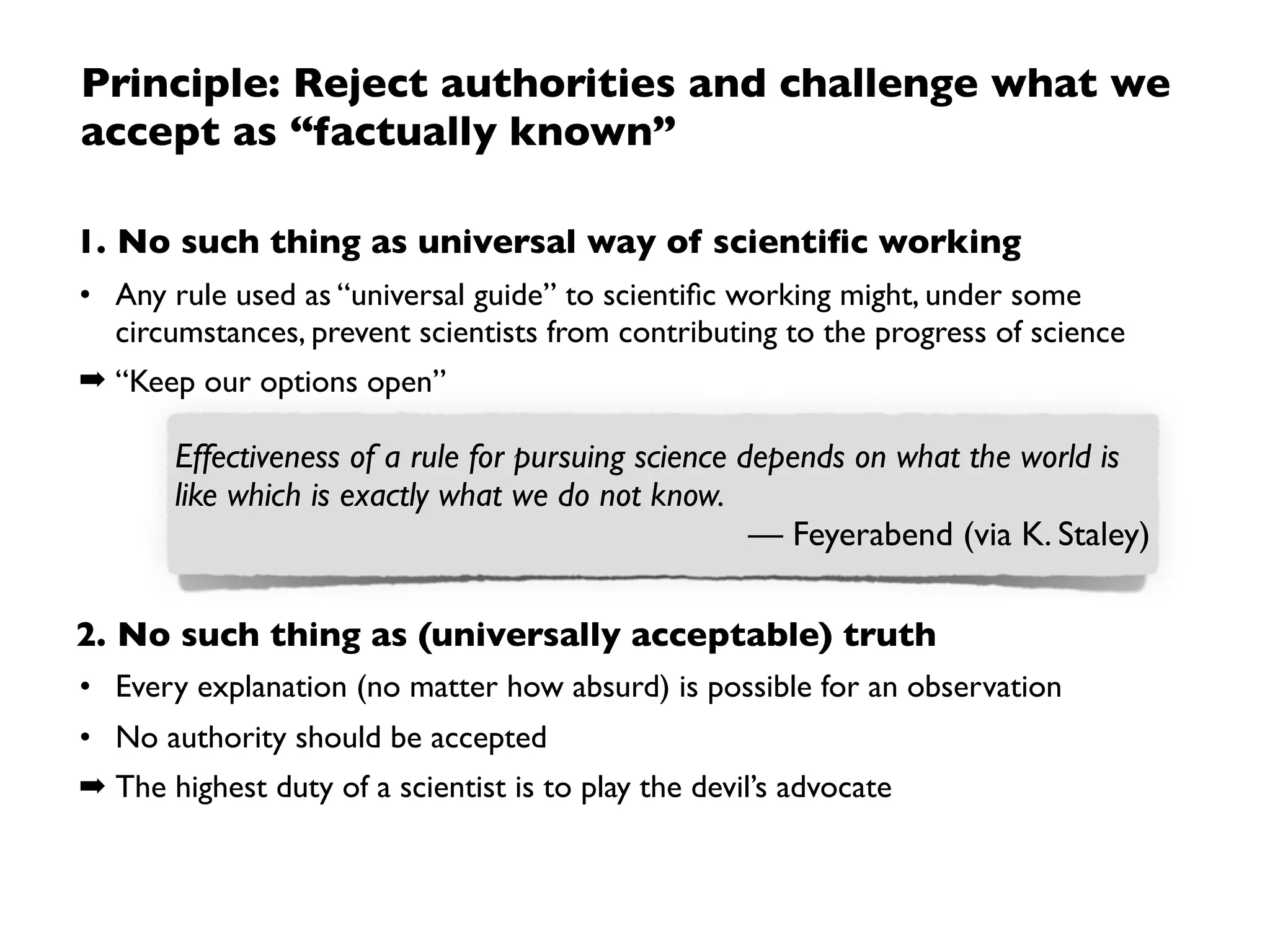 Outline
• Science (in a Nutshell)
• Philosophy of Science - a Historical Perspective
• Key Take Aways
• From Philosophy of Science to Empirical Software Engineering
• Empirical Software Engineering Processes
• Current Challenges in Empirical Software Engineering
 