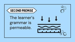 INTERLANGUAGE THEORY PRESENTATION [ENGLISH LANGUAGE PRINCIPLES] | PDF
