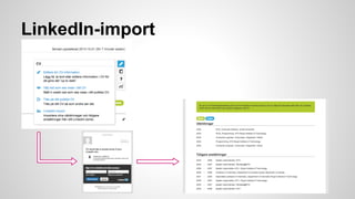 LinkedIn-import

 