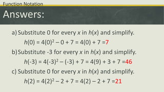 Functions and Relations | PPTX