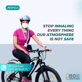 Nano Aerpod India's first personal and wearable air purifier for human ...