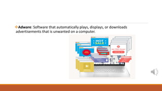 Malware infection awareness | PPTX