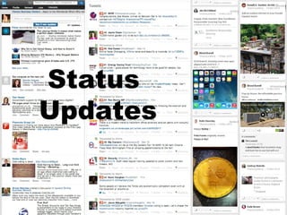Status
Updates
 