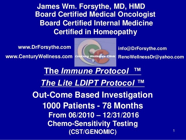 dr forsythe the immune protocol the lite ldipt protocol updated dr james forsythe reno nv
