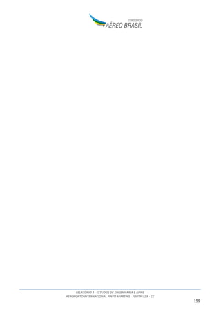 RELATÓRIO 2 - ESTUDOS DE ENGENHARIA E AFINS
AEROPORTO INTERNACIONAL PINTO MARTINS - FORTALEZA - CE
159
 