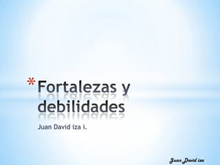 Juan David iza i.
*
Juan David iza
 