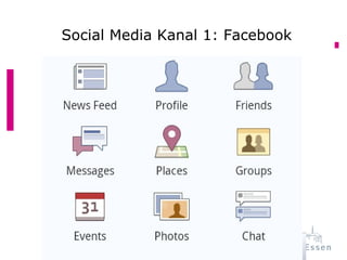 Social Media Kanal 1: Facebook
 