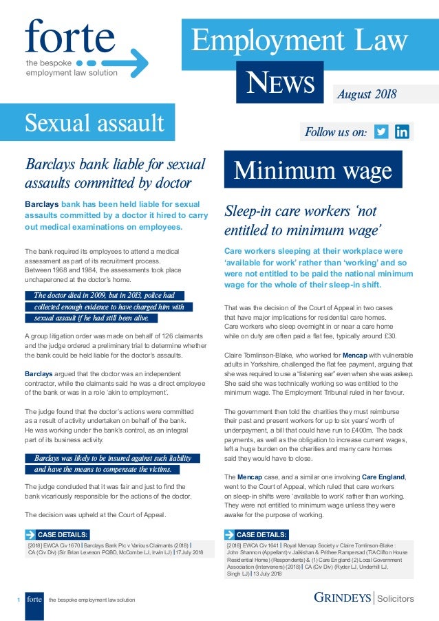 forte employment law update august 2018 1 638