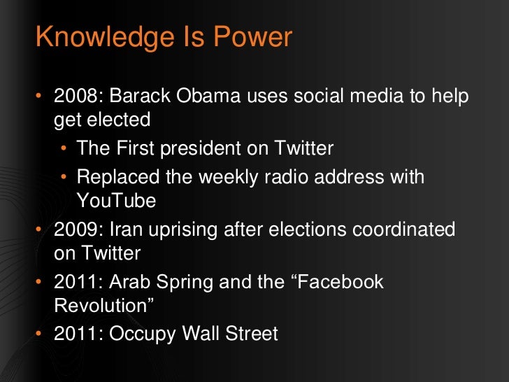 The Use of Knowledge in Today's